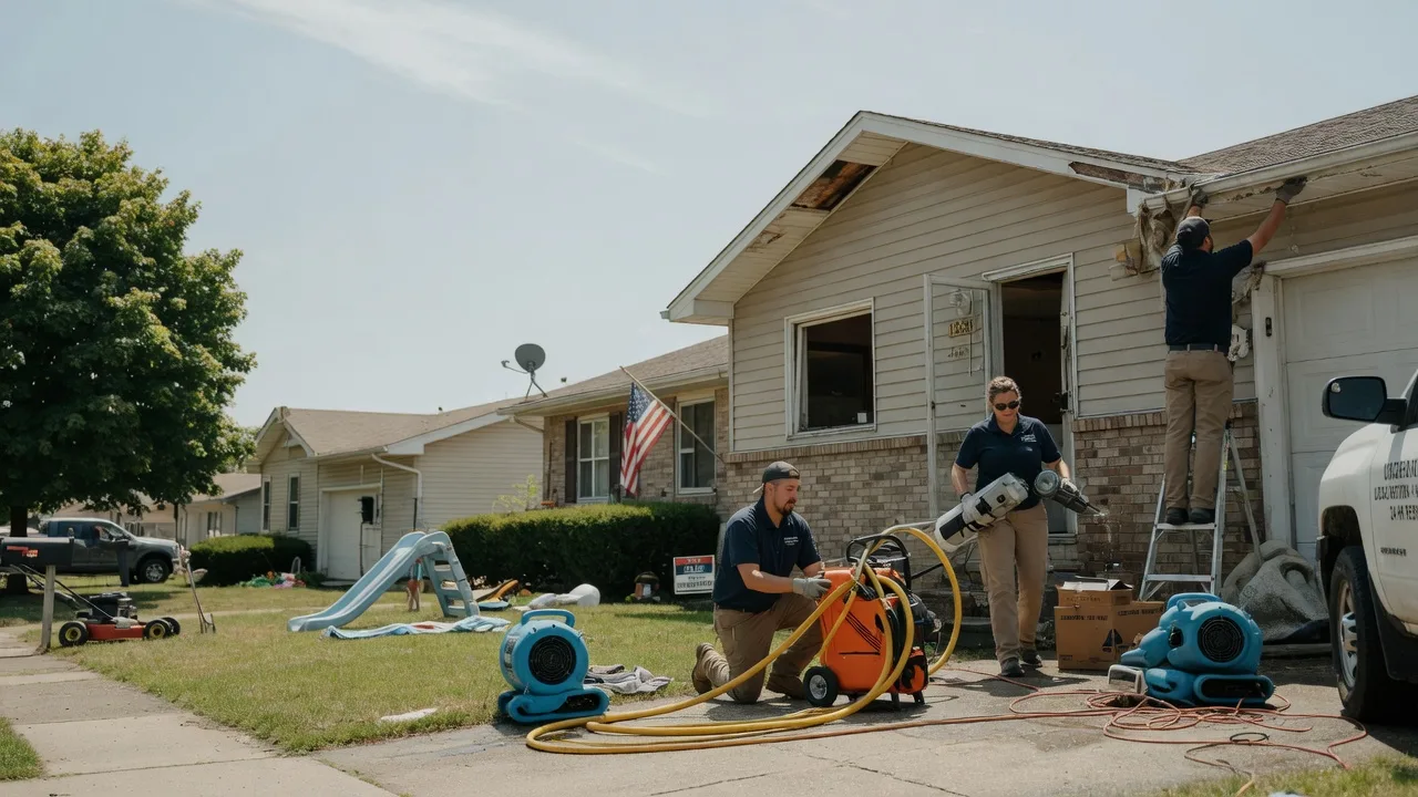 Water Damage Restoration in Fort Recovery, OH near me
